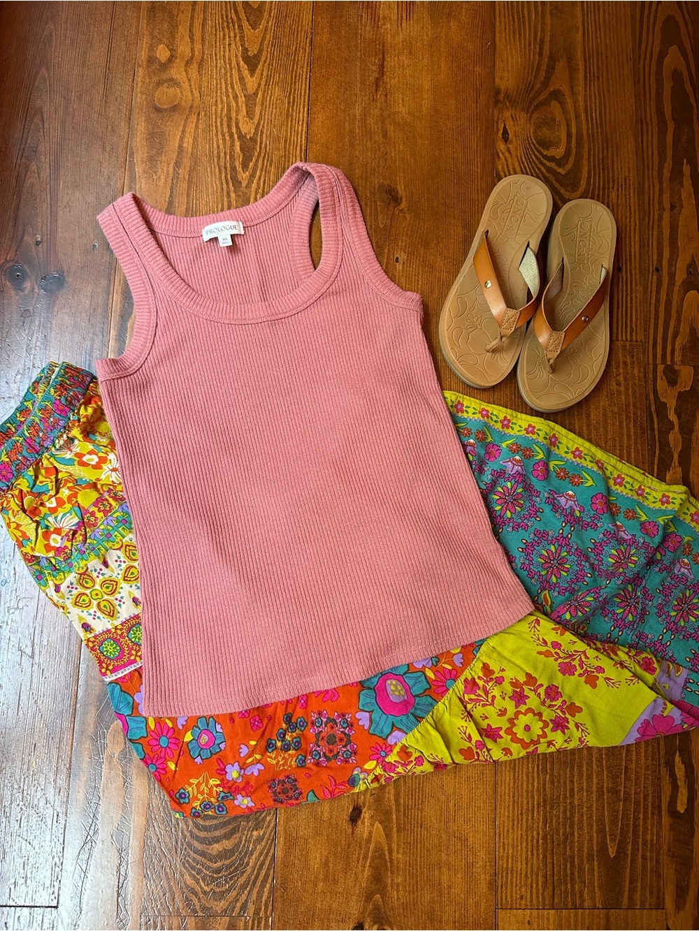 Prologue Ribbed Tank Top 🌺